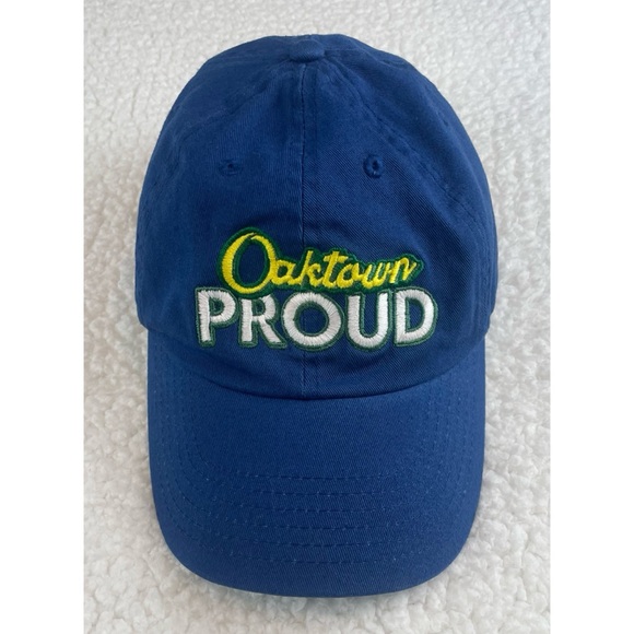 Blue/Yellow “Oaktown Proud” Oakland CA Baseball Cap - Picture 12 of 12